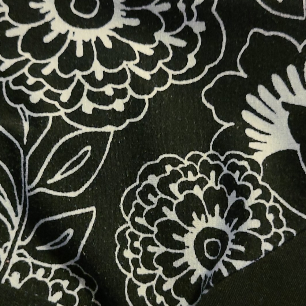 Black and white tee shirt